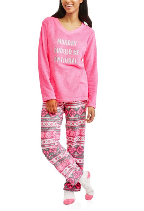 walmart women's pajamas secret treasures